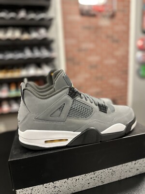 NIKE AIR JORDAN 4 RETRO COOL GREY (2019) - SIZE 12 (Brand New with