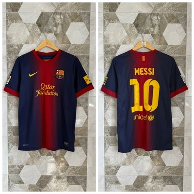 Nike FC Barcelona #10 Messi 2012 2013 Home Football Jersey Soccer