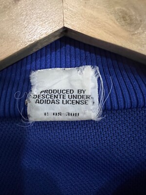 Vintage 80s Adidas X Descente Made in WEST GERMANY Track Jacket