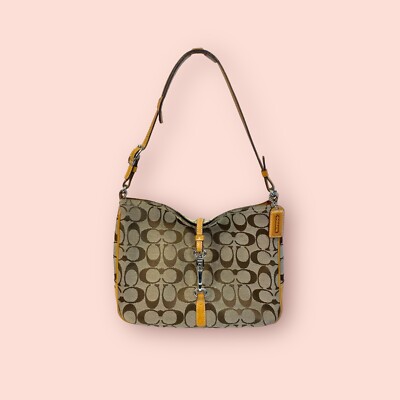 COACH Vintage Y2K Hampton Signature Luxury Designer Shoulder