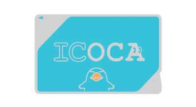 500 pre charged Brand-new ICOCA IC card Platypus Suica Normal