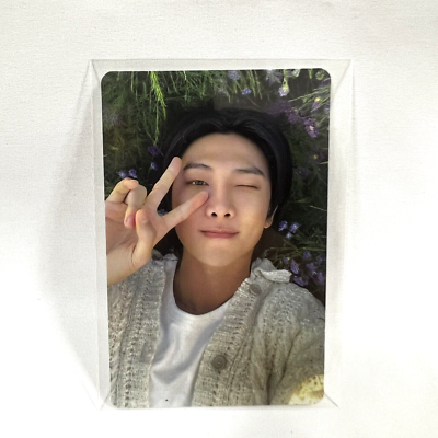 BTS RM indigo Universal music store's Bonus Photo Card | eBay