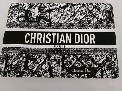 NEW CHRISTIAN DIOR Plan De Paris Map Makeup Bag Novelty GWP Pouch