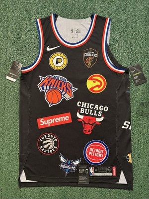 Authentic Supreme x NBA x Nike Aeroswift #94 Black Jersey Size 44