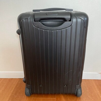 Rimowa Lufthansa 32L Black 2-wheels Carry Case Suitcase Rare | eBay
