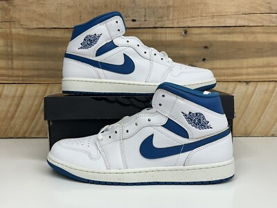 Nike Air Jordan 1 Mid SE “Industrial Blue” White Multi Size Men