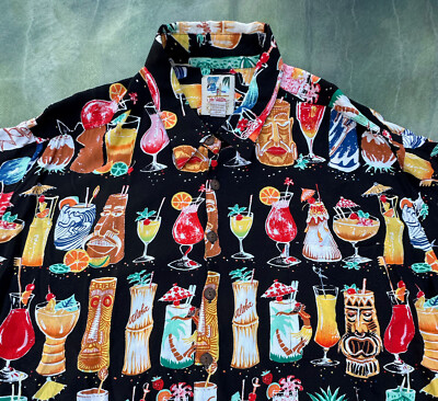 John Severson Collection By Kahala Men's 100% Silk Hawaiian Shirt