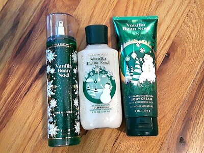BBW Vanilla Bean Noel Ultimate Hydration Cream Fragrance Mist