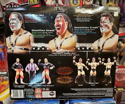 DEMOLITION WWE CLASSIC SUPERSTARS 3 PACK AX SMASH CRUSH WWF JAKKS