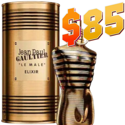 JEAN PAUL GAULTIER LE MALE ELIXIR 75ML/2.5 oz EDP SHIP FROM FRANCE