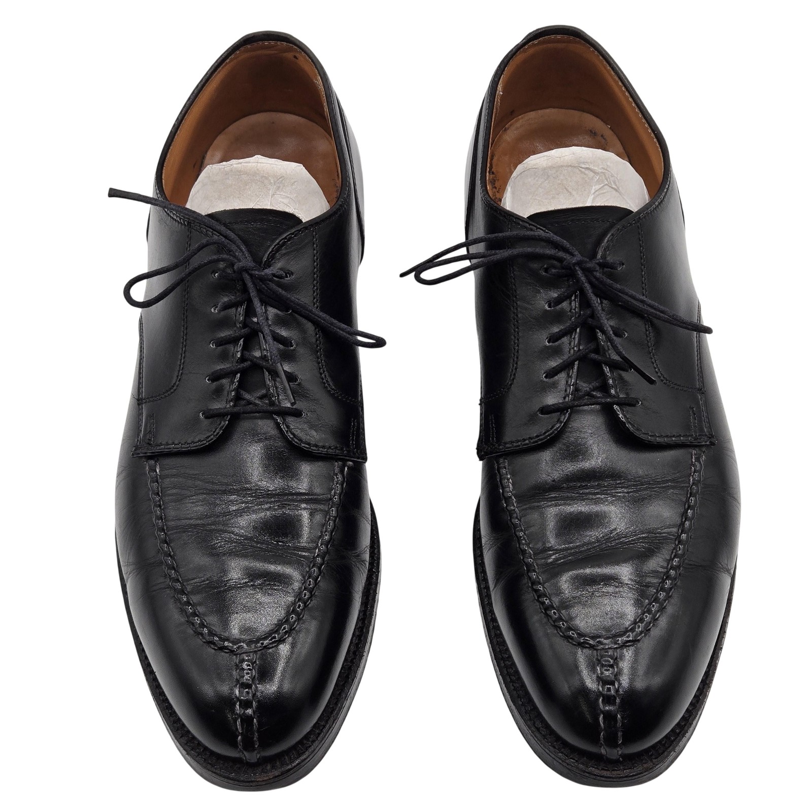 Alden 961 Black Calfskin Norwegian Front Blucher | Alden Model Project