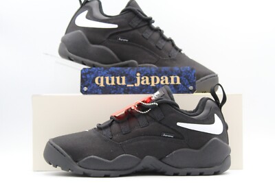 Size 10 - Nike Supreme x Darwin SB Low Black for sale online | eBay