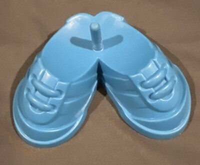 VINTAGE MR POTATO HEAD 12pc SET GREEN HAT & BLUE SHOES W/ GLASSES