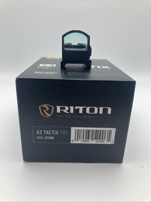 Riton Optics X3 Tactix PRD 23mm Reticle Red 3 MOA Dot for sale