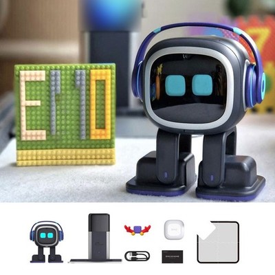 EMO AI Robot Emotional Interaction Robot Pet with Skateboard