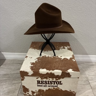 Vintage Resistol Hat Cowboy Fitted Mens 6-7/8 XXX Beaver Western