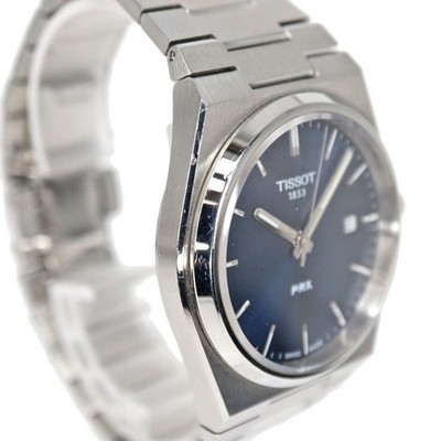 TISSOT T137410A PRX Quartz Watch Blue Dial Stainless Steel 40mm 10