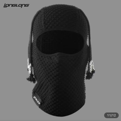 Braids Balaclava Beanie With Charms Full Face Balaclava Beanie