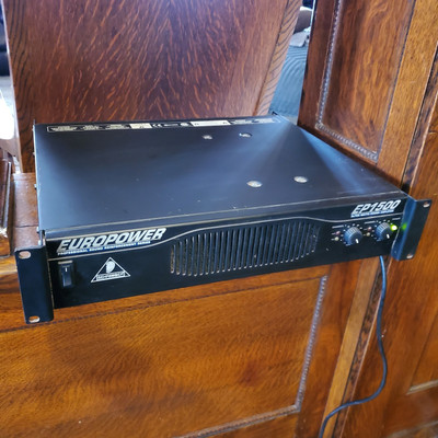 BEHRINGER EUROPOWER EP1500 POWER AMPLIFIER (TESTED FOR POWER ONLY