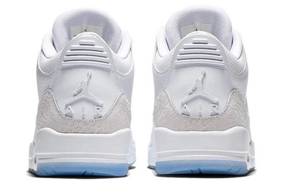 Size 9 - Air Jordan 3 Retro Triple White for sale online | eBay