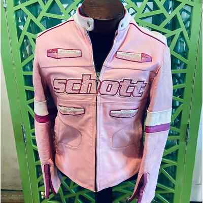 Rose Schott by Schott NYC Rare Vintage Leather Motorcycle Riding