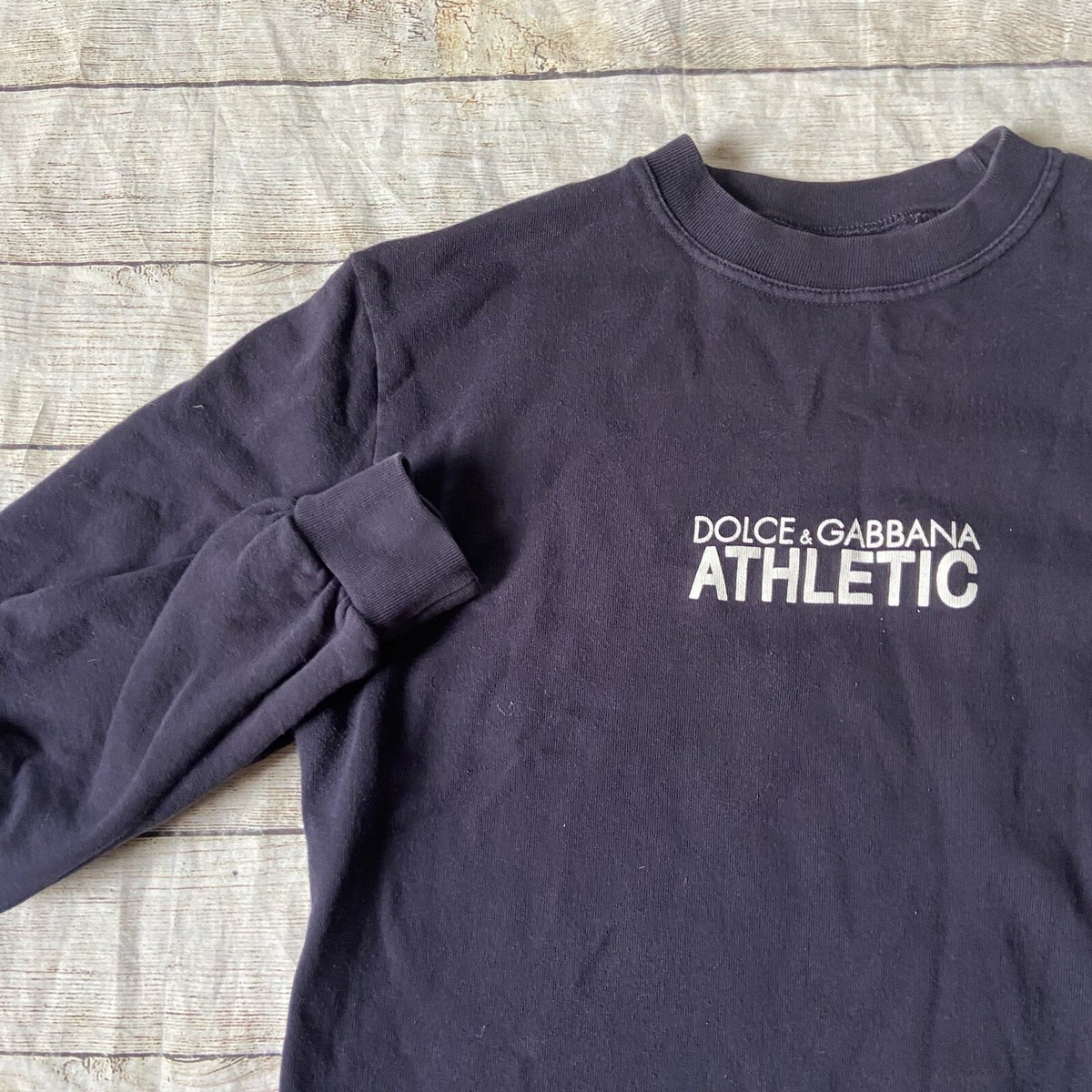 vintage dolce and gabbana Intimo Athletic Sweatshirt Unisex M 42