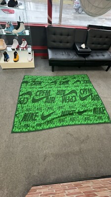 ✓🔥Nike x Cactus Plant Flea Market Graphic Blanket Grass Green