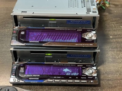 Kenwood M919/D919 1DIN+1DIN CD/MD/AUX Deck OH product w/rimocon | eBay