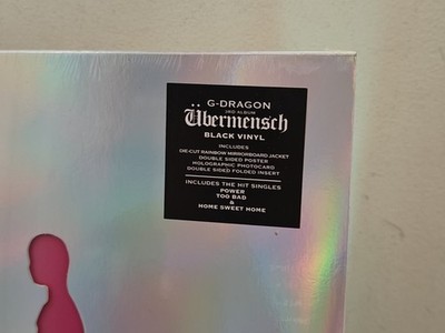 G-dragon ÜBERMENSCH (DIE-CUT MIRRORBOARD VINYL) Hand Numbered | eBay