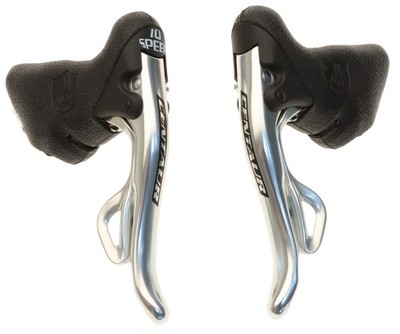 Campagnolo Centaur 10 Speed Silver Ergopower Brake Levers Shifters