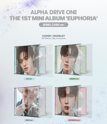 ALPHA DRIVE ONE EUPHORIA 1st Mini Album JEWEL CASE Ver/CD+
