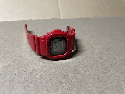 Casio G-SHOCK Watch Red GLX-5600 (3151) G-LIDE Tide & Moon Data