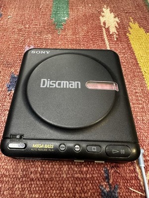 Vintage 1990 Sony Discman D-12 CD Player Tested Works | eBay