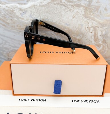 Louis Vuitton Acetate My Monogram Square Z1526E Black Sunglasses
