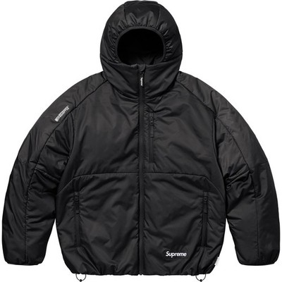 SUPREME WINDSTOPPER® INSULATED HOODED JACKET SS25 Black Size Large