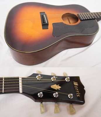 Acoustic Guitar Morris WG-30 Sunburst Rosewood Fingerboard Made in