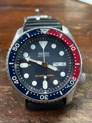 Seiko Men's Black Watch - SKX009 for sale online | eBay