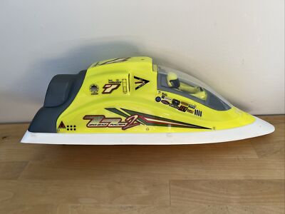 Hobby Zone Zig Zag Racer 2 YELLOW Rc Boat UNTESTED w/Original Box