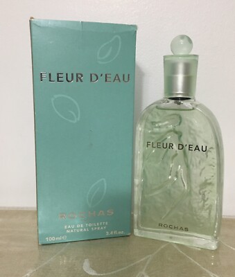 Fleur D,eau Rochas Perfume For Women 3.4oz/100 ml, NIB, Rare. | eBay
