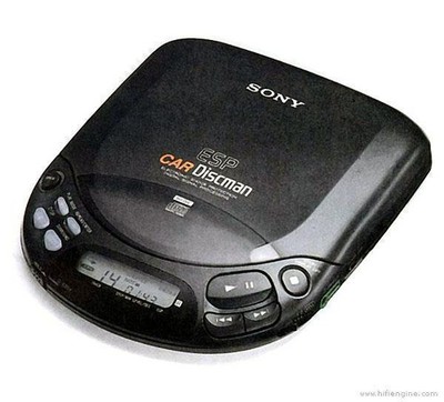 Vintage Sony Car Discman - Portable Compact Disk Player (D-824K