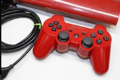 Sony Playstation 3 Red CECH-4000B Console PS3 250GB Box Set | eBay