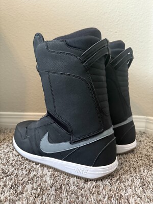 Nike Vapen BOA Snowboard Boots Black & Grey Size 10 | eBay