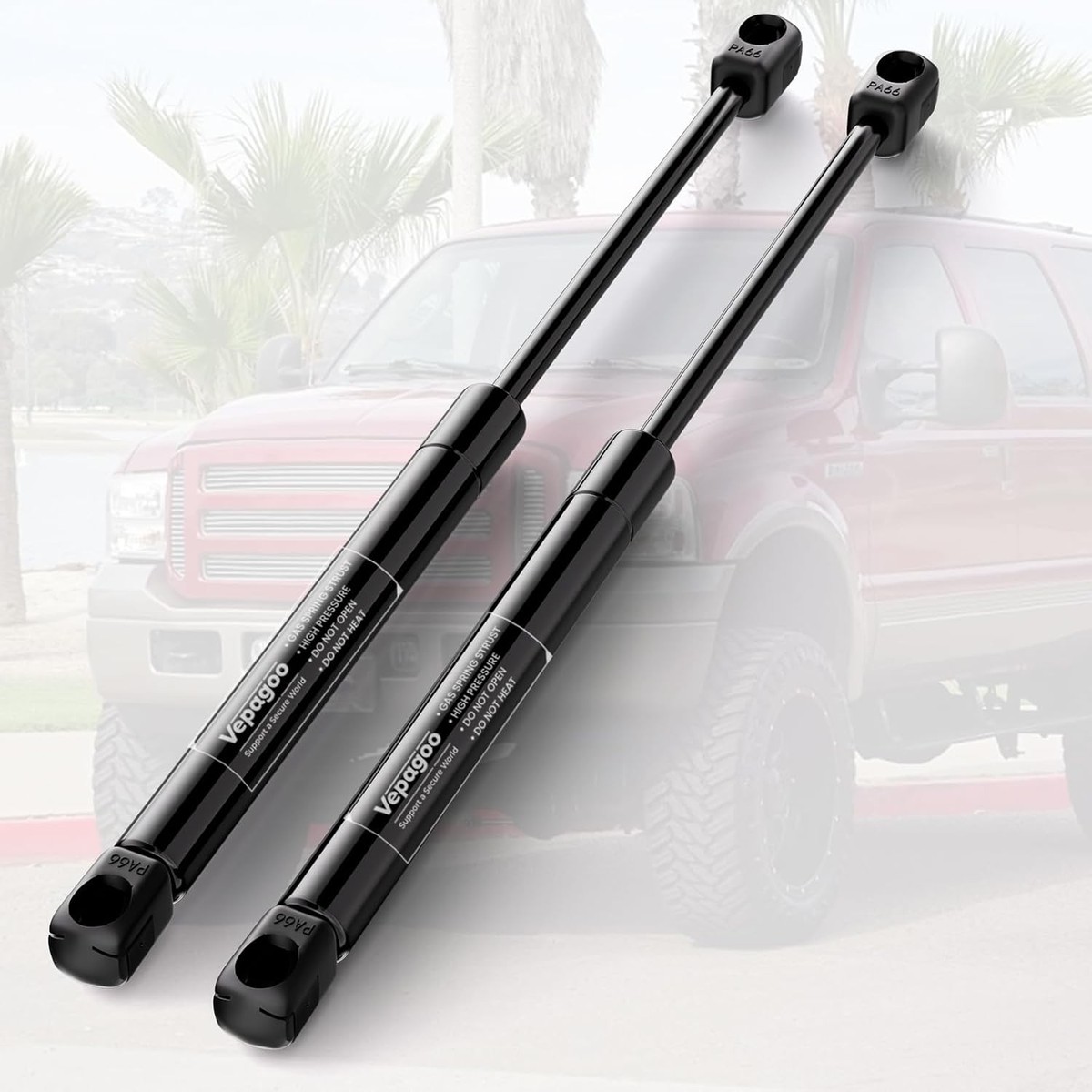 Vepagoo 6421 2000-2005 Ford Excursion Rear Hatch Struts Shocks