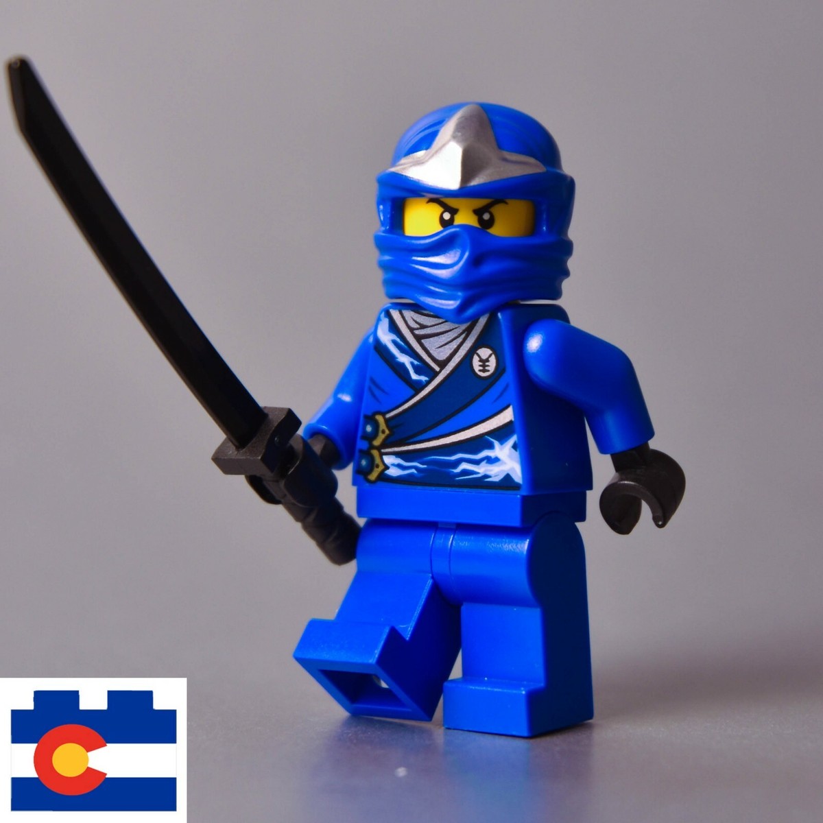 Lego Jay ZX Rebooted Blue Ninja Ninjago Hood Sword Armor | eBay