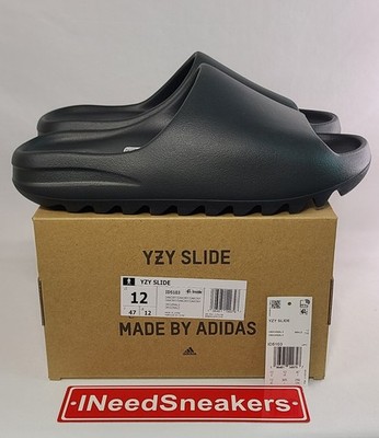 Adidas Yeezy Slide Dark Onyx | Mens Size 12 | NEW WITH BOX! Yzy