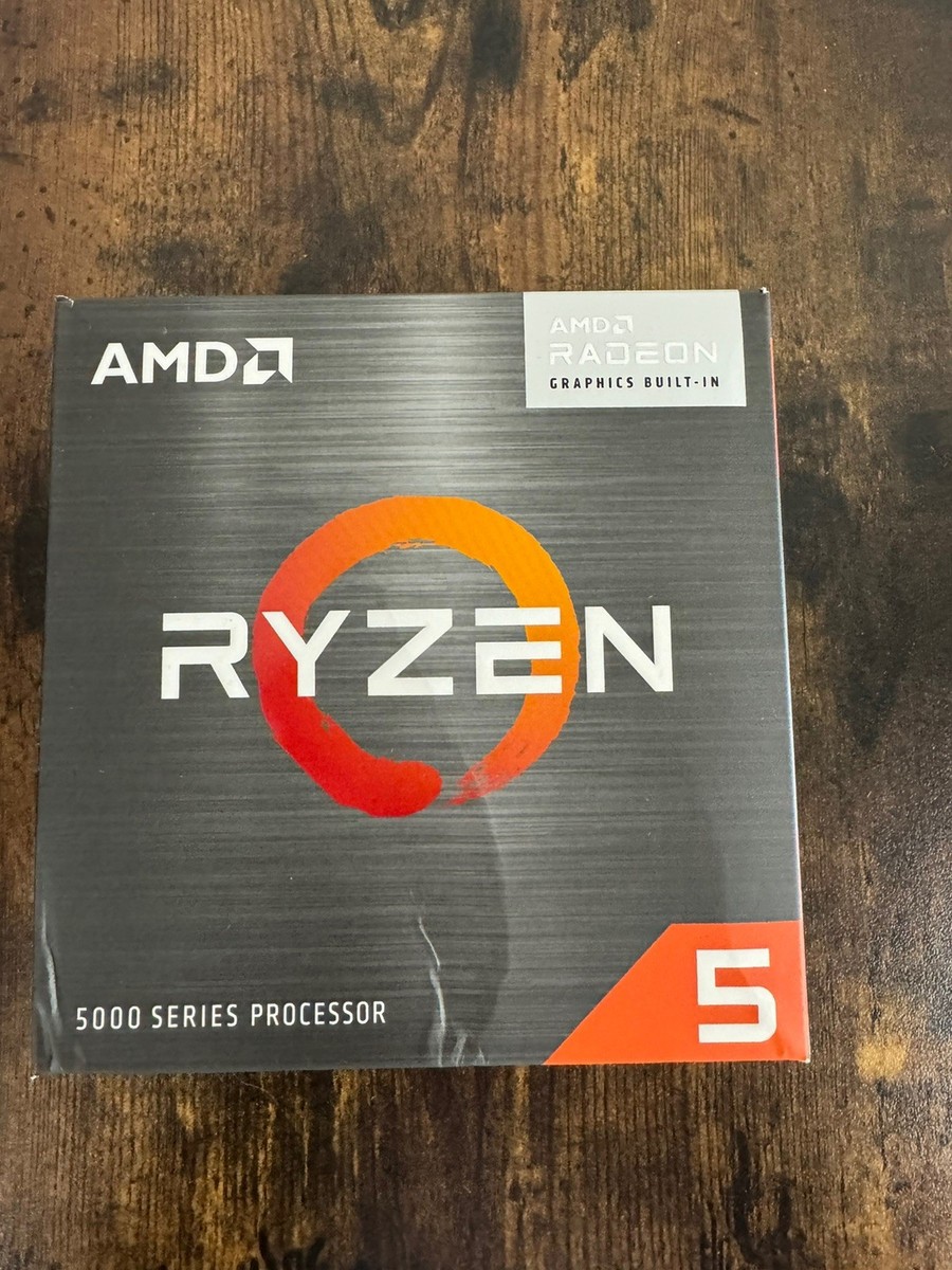 AMD Ryzen 5 5600G Processor (3.9 GHz, 6 Cores, Socket AM4) - 100