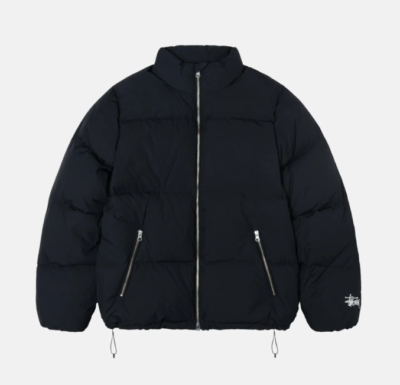 STUSSY DOWN PUFFER NYLON Unisex Black Jacket Size XL | eBay