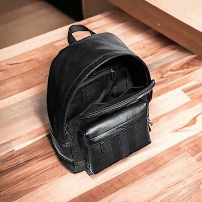 NWT_COACH F11250_Men's Charles Baseball Stitch Leather