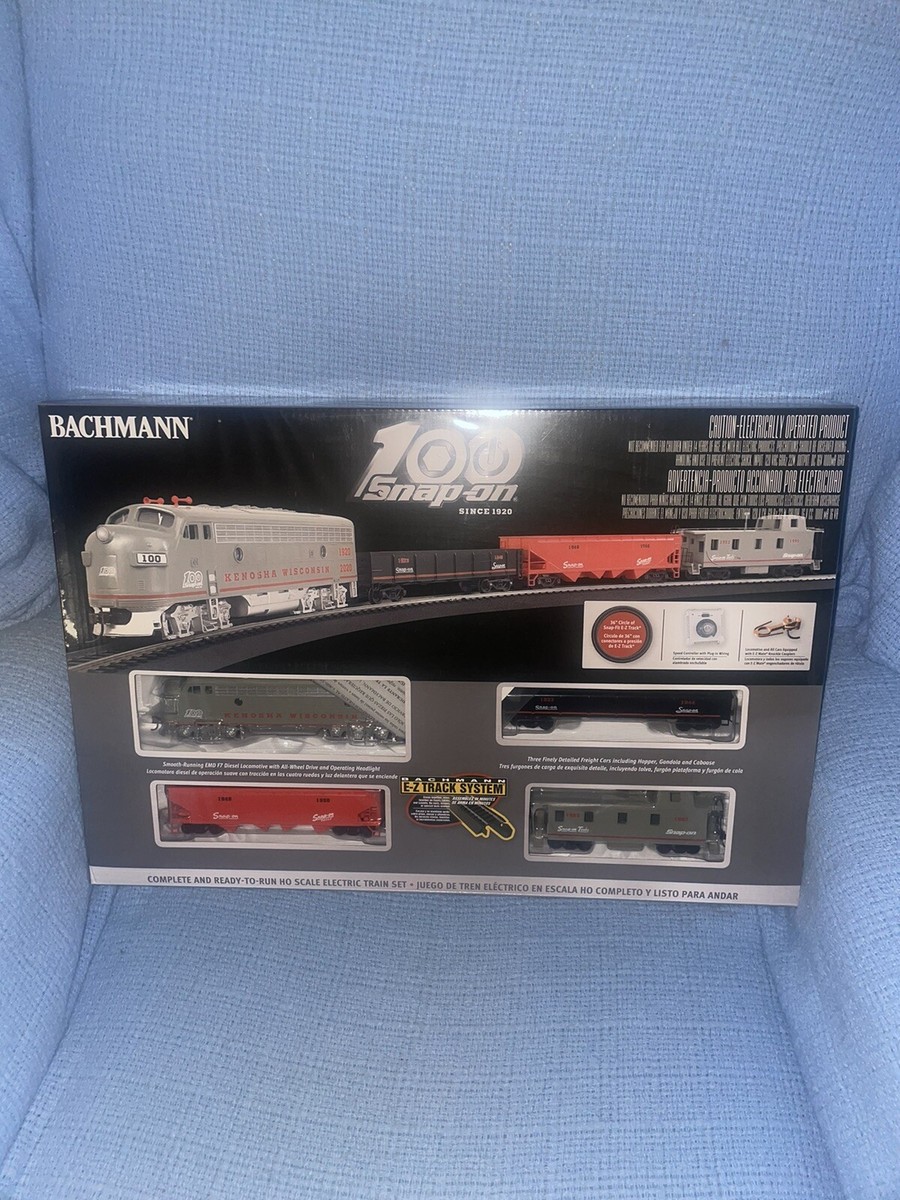 Snap On Tools Bachman 100th Anniversary Train Set New Sealed