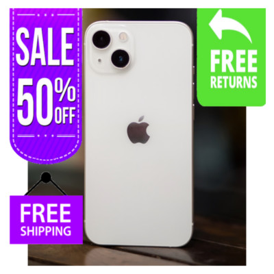 Apple iPhone 13 Unlocked 128GB 256GB 512GB Red/Midnight 5G iOS